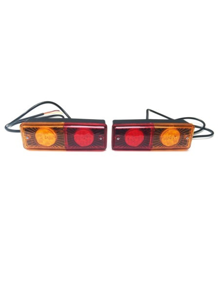 2x LED Rückleuchte 12V 24V E20 ECE f. PKW LKW Anhänger Trailer Wohnwagen Traktor