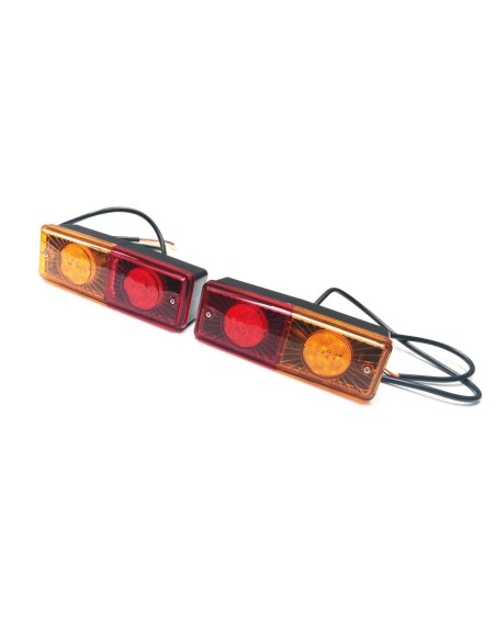 2x LED Rückleuchte 12V 24V E20 ECE f. PKW LKW Anhänger Trailer Wohnwagen Traktor