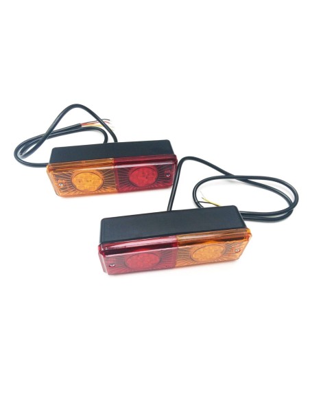2x LED Rückleuchte 12V 24V E20 ECE f. PKW LKW Anhänger Trailer Wohnwagen Traktor