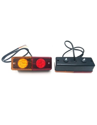 2x LED Rückleuchte 12V 24V E20 ECE f. PKW LKW Anhänger Trailer Wohnwagen Traktor