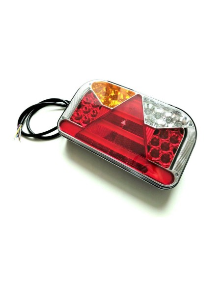 5-functional LED Rückleuchte links Anhänger Trailer Wohnwagen LKW 12V 24V E9 EMV