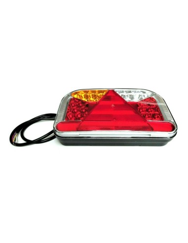 5-functional LED Rückleuchte links Anhänger Trailer Wohnwagen LKW 12V 24V E9 EMV
