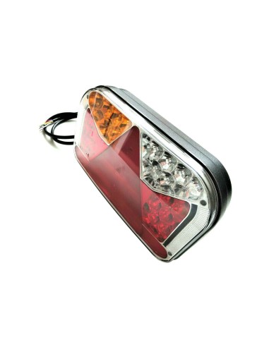 5-functional LED Rückleuchte links Anhänger Trailer Wohnwagen LKW 12V 24V E9 EMV