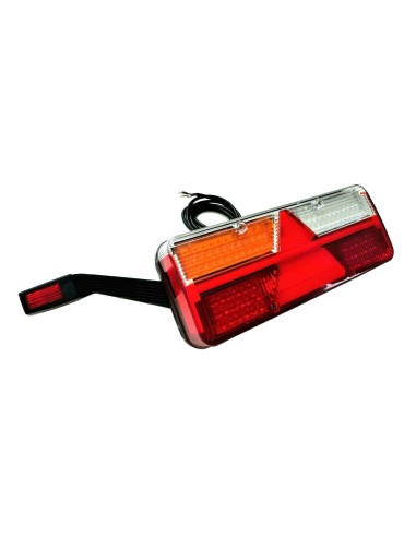 LED Rückleuchte Umrissleuchte Dynamische Blinker Links 6 Funkt 12V 24V Anhänger
