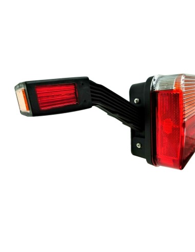 LED Rückleuchte Umrissleuchte Dynamische Blinker Links 6 Funkt 12V 24V Anhänger