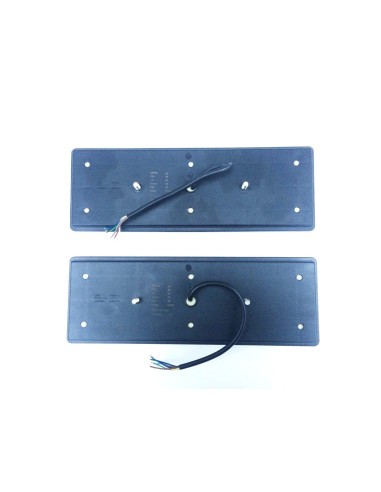 2x LED Rückleuchte 5 Funktionen Neon Effekt 12V 24V Traktor Bagger Kipper LKW