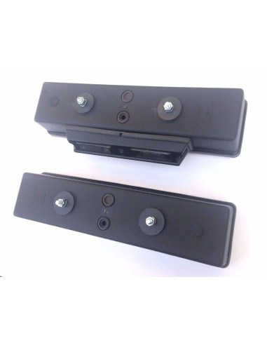 2x Multifunktions Rückleuchte 12V 24V Blinkleuchte L+R E9 Kennzeichenlicht SET