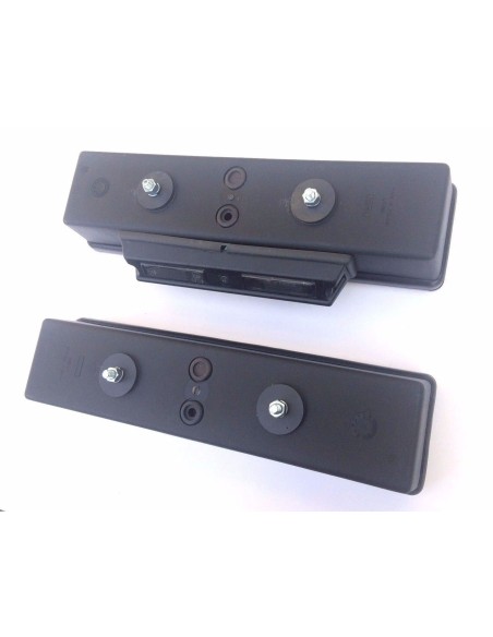 2x Multifunktions Rückleuchte 12V 24V Blinkleuchte L+R E9 Kennzeichenlicht SET