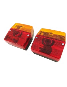 2x Rückleuchte Blinker Heckleuchte 96x90x46 Trailer Anhänger Rücklicht Hänger 2