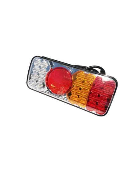 5 Funktionen LED Rückleuchte E20 rechts 12V 24V für BUS Trailer LKW PKW Anhänger