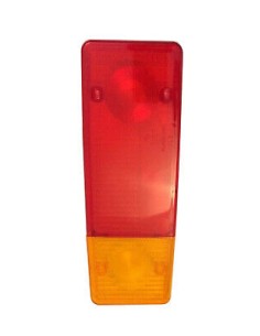 Lichtscheibe Heckleuchte Ersatzglas Rücklichtglas für LKW Anhänger E20 LINKS 2