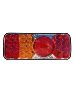 5 Funktionen LED Rückleuchte E20 links 12V 24V für BUS Trailer LKW PKW Anhänger 2