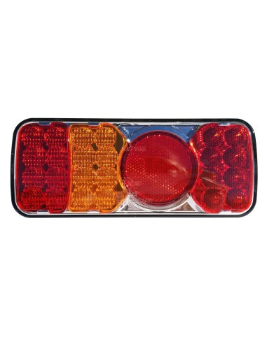 5 Funktionen LED Rückleuchte E20 links 12V 24V für BUS Trailer LKW PKW Anhänger