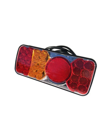 5 Funktionen LED Rückleuchte E20 links 12V 24V für BUS Trailer LKW PKW Anhänger