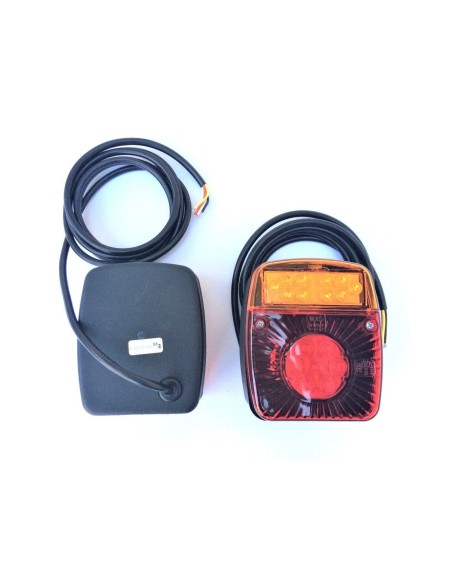 2x LED Rückleuchte Blinker Positionsleuchte Bremslicht Kennzeichenlicht Anhänger