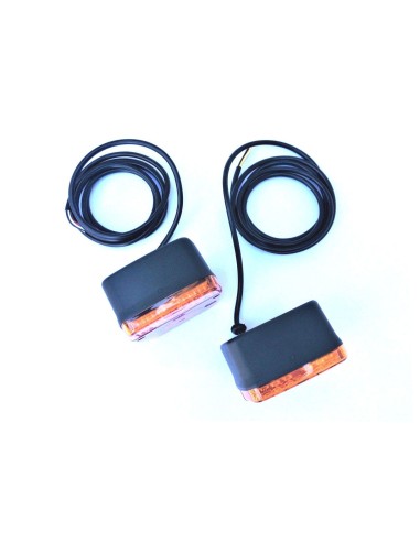 2x LED Rückleuchte Blinker Positionsleuchte Bremslicht Kennzeichenlicht Anhänger