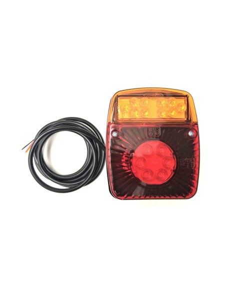 LED Rückleuchte 3 Funktion 101x121x56 mm LKW PKW Anhänger Traktor Wohnmobile