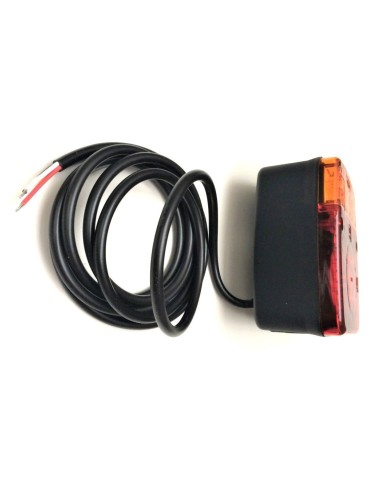 LED Rückleuchte 3 Funktion 101x121x56 mm LKW PKW Anhänger Traktor Wohnmobile