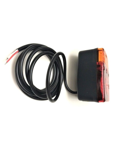 LED Rückleuchte 3 Funktion 101x121x56 mm LKW PKW Anhänger Traktor Wohnmobile