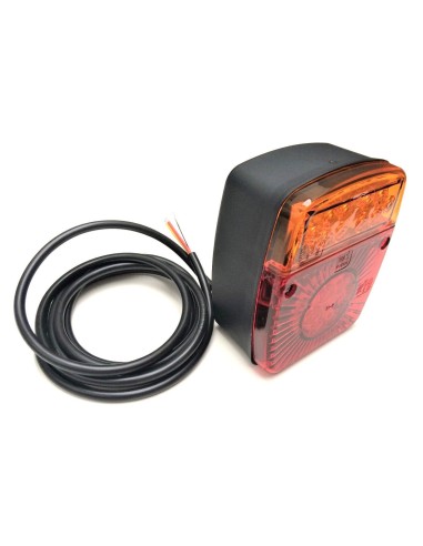 LED Rückleuchte 3 Funktion 101x121x56 mm LKW PKW Anhänger Traktor Wohnmobile