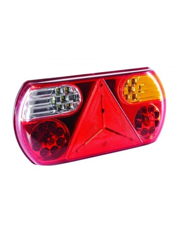 Rückleuchte 12/ 24V 32 LED Dreieck links