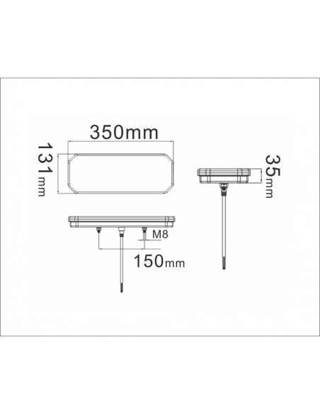 Rücklicht LED dynamischer Blinker rechts