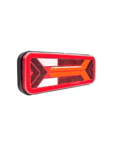 Rückleuchte Led 12/24V Rechteckig Rechts und Links SET
