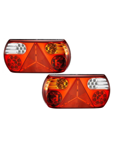 Rückleuchte 12/ 24V 32 LED Dreieck links und rechts SET
