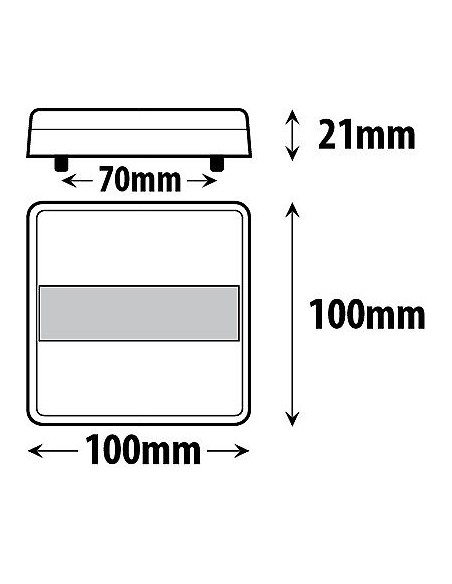 Rücklicht 12V 10xLED