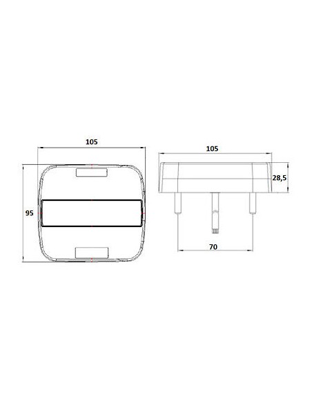 LED - Rücklicht 1224 V