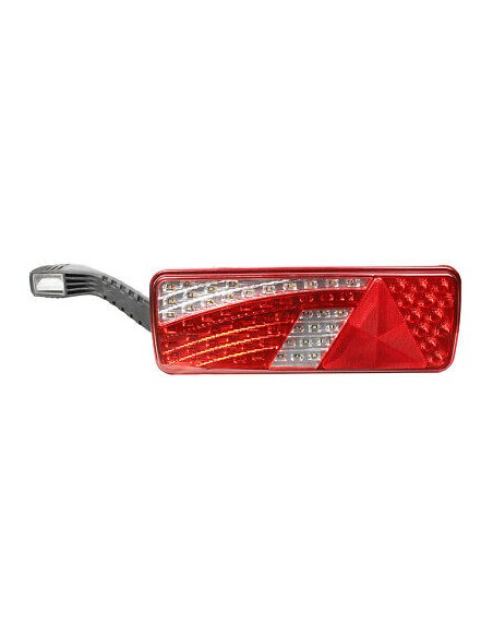 Rückleuchte 69+6 LED mit Seitenblinker links