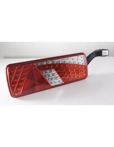 Rückleuchte 69+6 LED mit Seitenblinker rechts