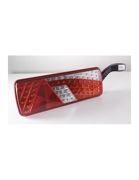 Rückleuchte 69+6 LED mit Seitenblinker rechts