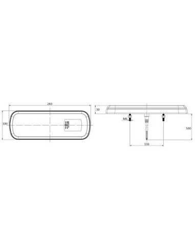 LED-Heckleuchte mit dynamischem Blinklicht 1224V