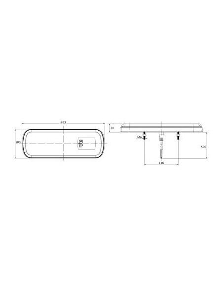 LED-Heckleuchte mit dynamischem Blinklicht 1224V