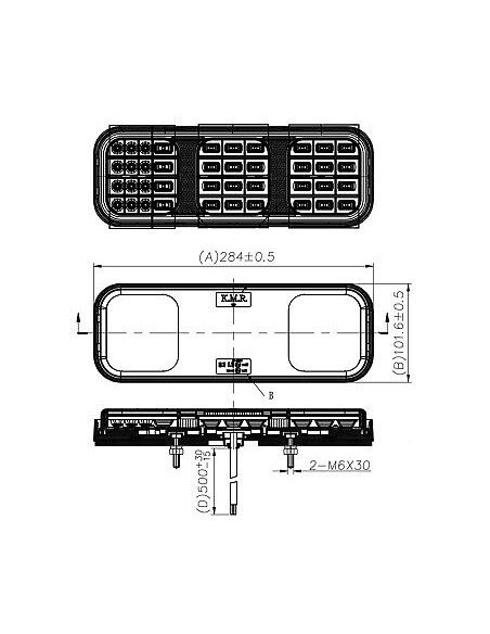 Rücklicht LED 1224V