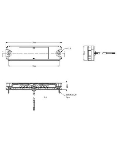 LED-Heckleuchte Bremsblinker
