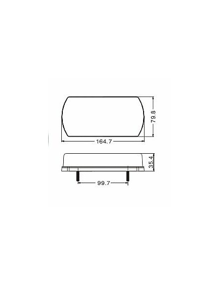 Rücklicht LED 27 rechts 1224V