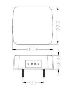 Rücklicht LED 1224 2