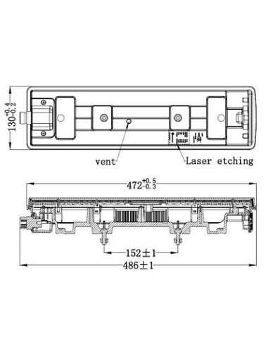 Rückleuchte 7-Segment LED rechts