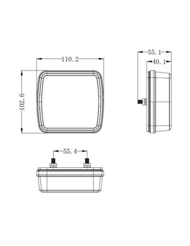 LED-Heckleuchte TL 1224 rechts