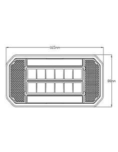 Rückleuchte LED TL klein 1224V rechts 2