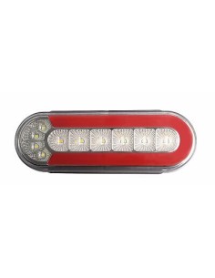 Rückleuchte LED TL klein oval 1224V