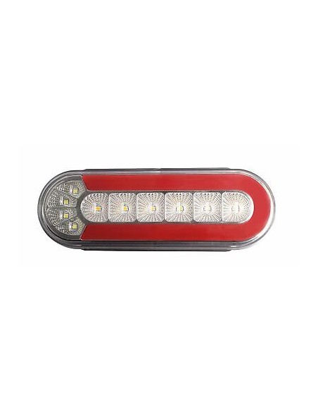 Rückleuchte LED TL klein oval 1224V