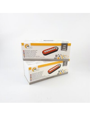 Rückleuchte LED TL klein oval 1224V