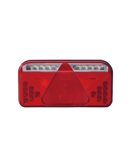 Rücklicht LED 5-Spaß. mit Dreieck + NPL Rechts