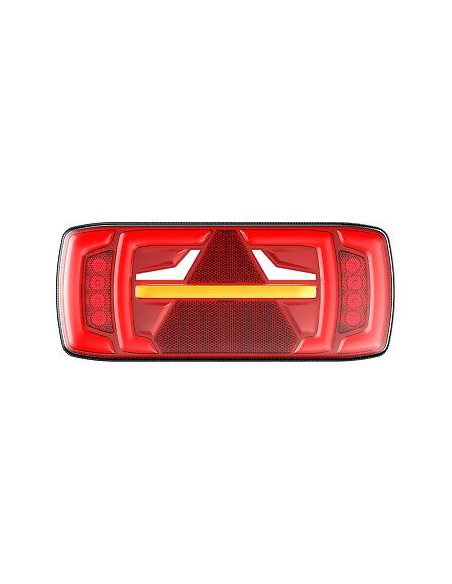 Rücklicht LED NeoN dynamisches Blinkerdreieck links