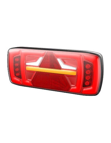Rücklicht LED NeoN dynamisches Blinkerdreieck links