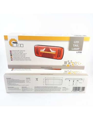Rücklicht LED NeoN dynamisches Blinkerdreieck links