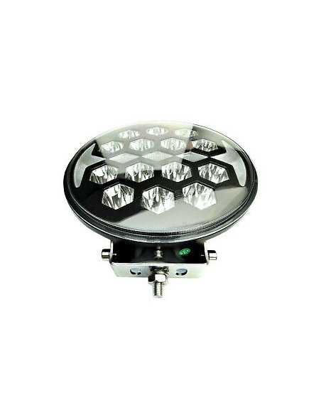 2x LED Fernscheinwerfer mit Positionsleuchte E9 Rund 12V 24V Ø220 Metallgehäuse